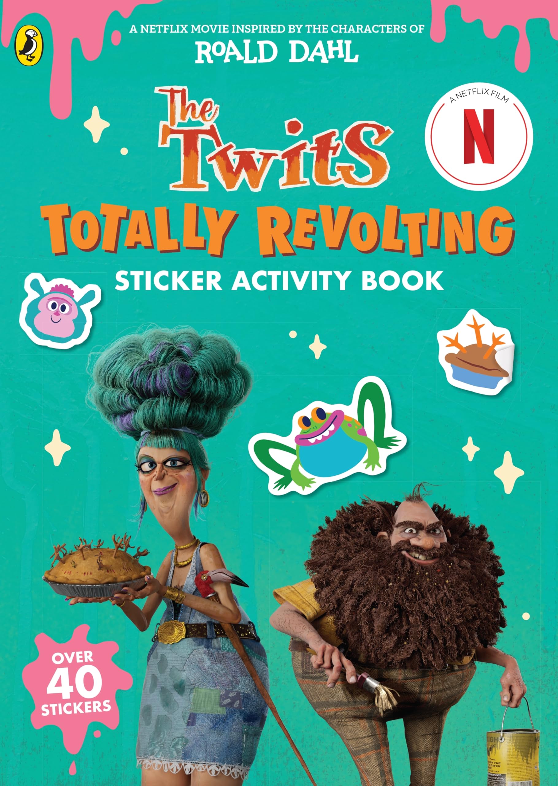 Twits Sticker & Activity Book by Roald Dahl (Paperback Book)
