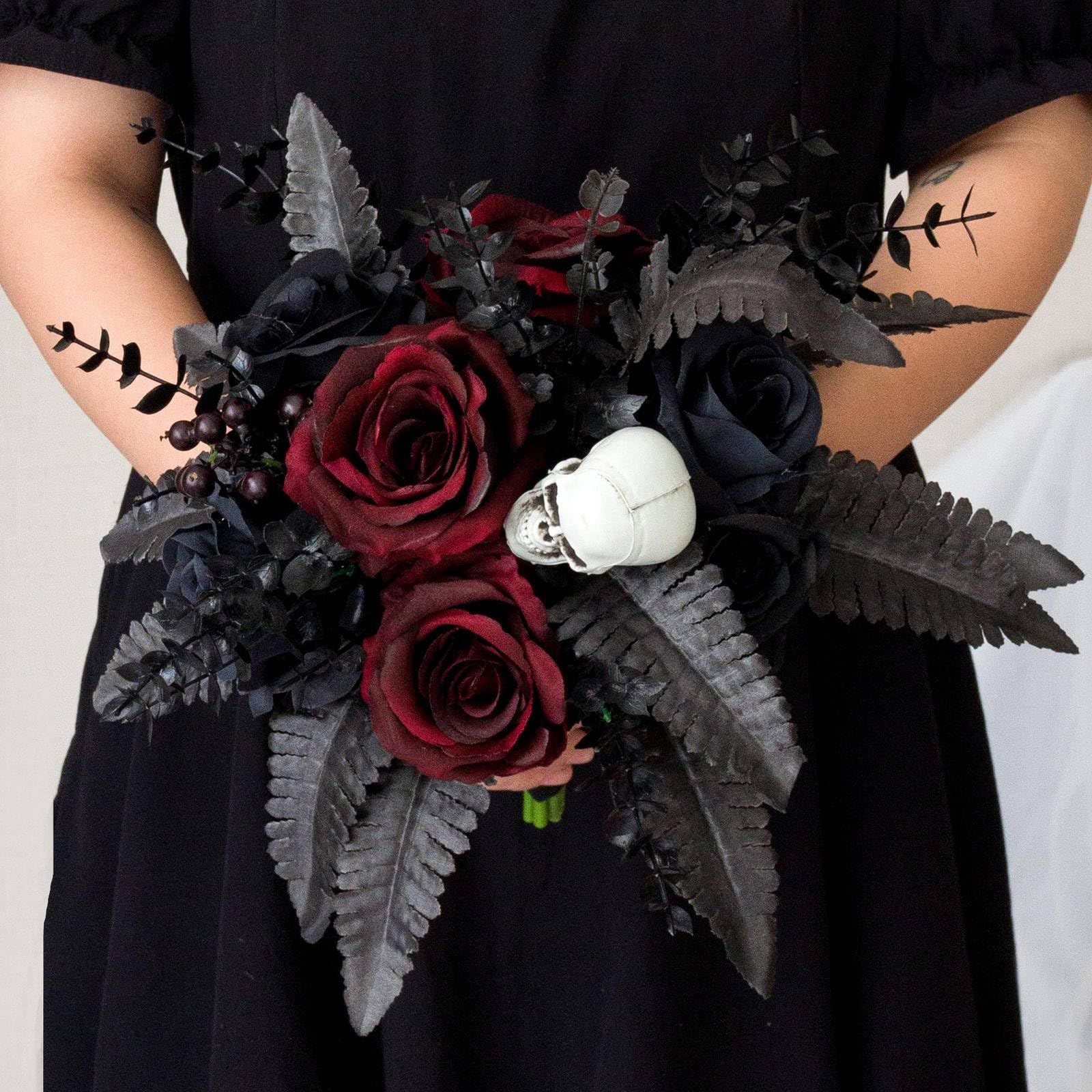 Dark Wedding Dresses Dark Wedding Bouquet Moody Bridal Bouquet