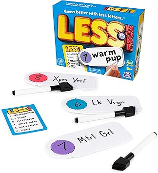 Less is More: Word Letter Card Game
