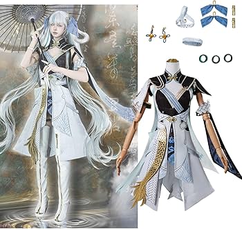 Amazon.co.jp: 鳴潮 今汐 コンシ コスプレ 衣装 セット ウィッグ