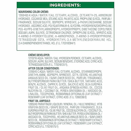 Miniatura 8 de Garnier Nutrisse - Coloración en crema nutritiva para el cabello 415 color caoba suave marrón oscuro trufa de frambuesa el embalaje puede variar