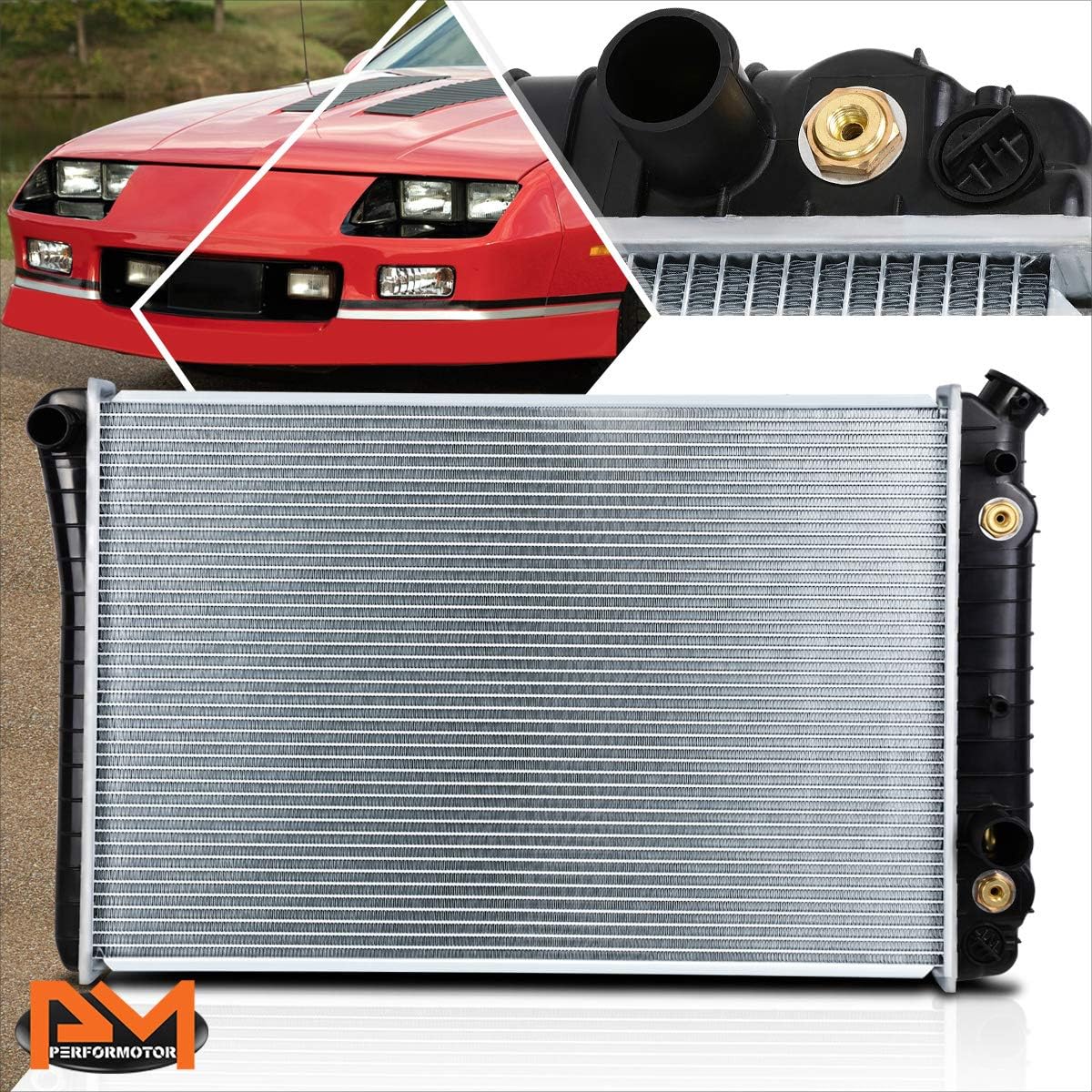 DPI-951 OE Factory Style Aluminum Core Radiator Compatible with 82-92 Camaro/P30/Firebird AT