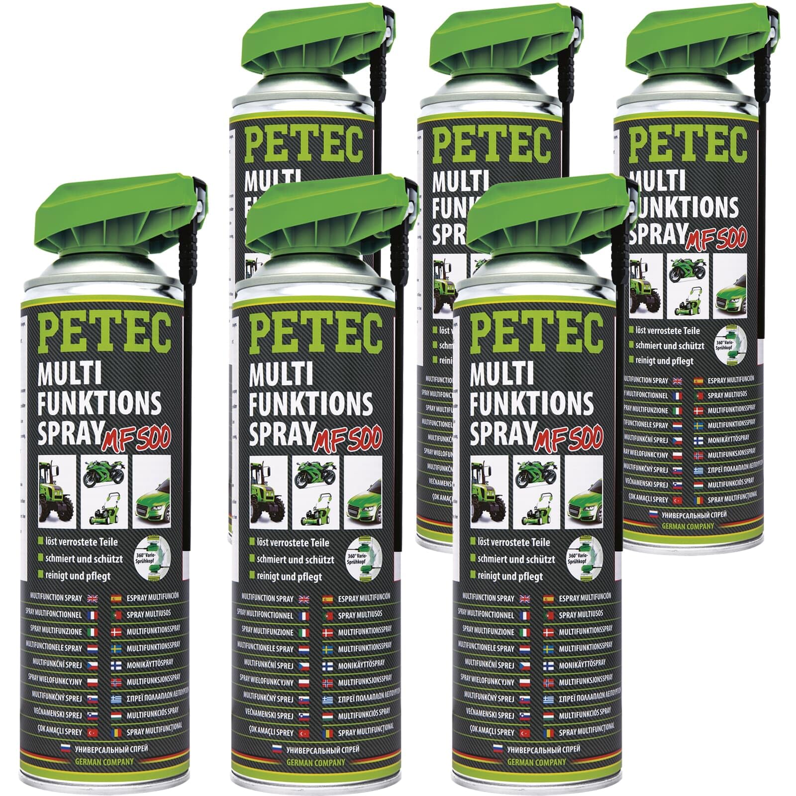 PETEC 6x 71250 Multifunktionsöl (500 ml)