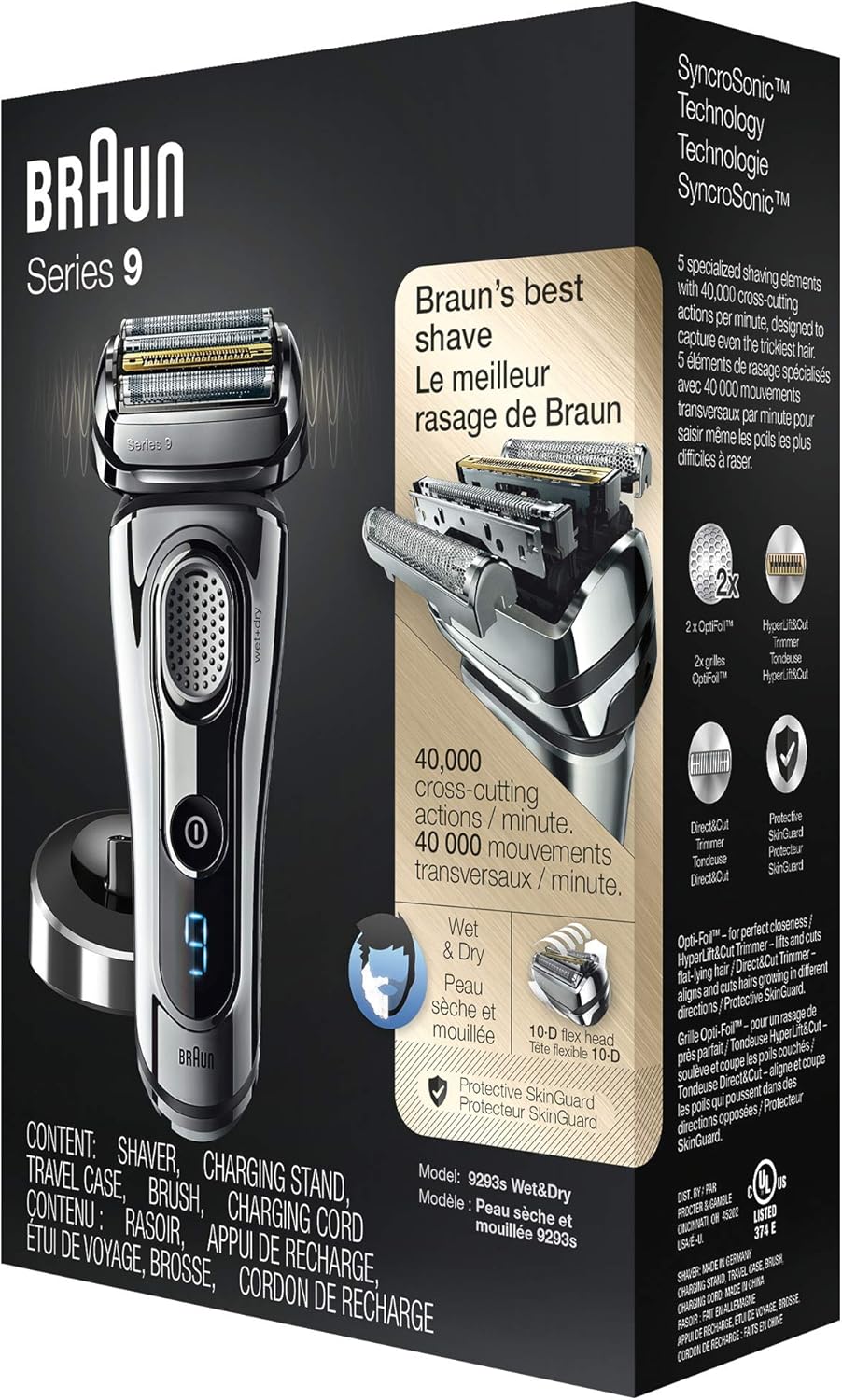 ماشین اصلاح صورت براون سری 9 مدل9293