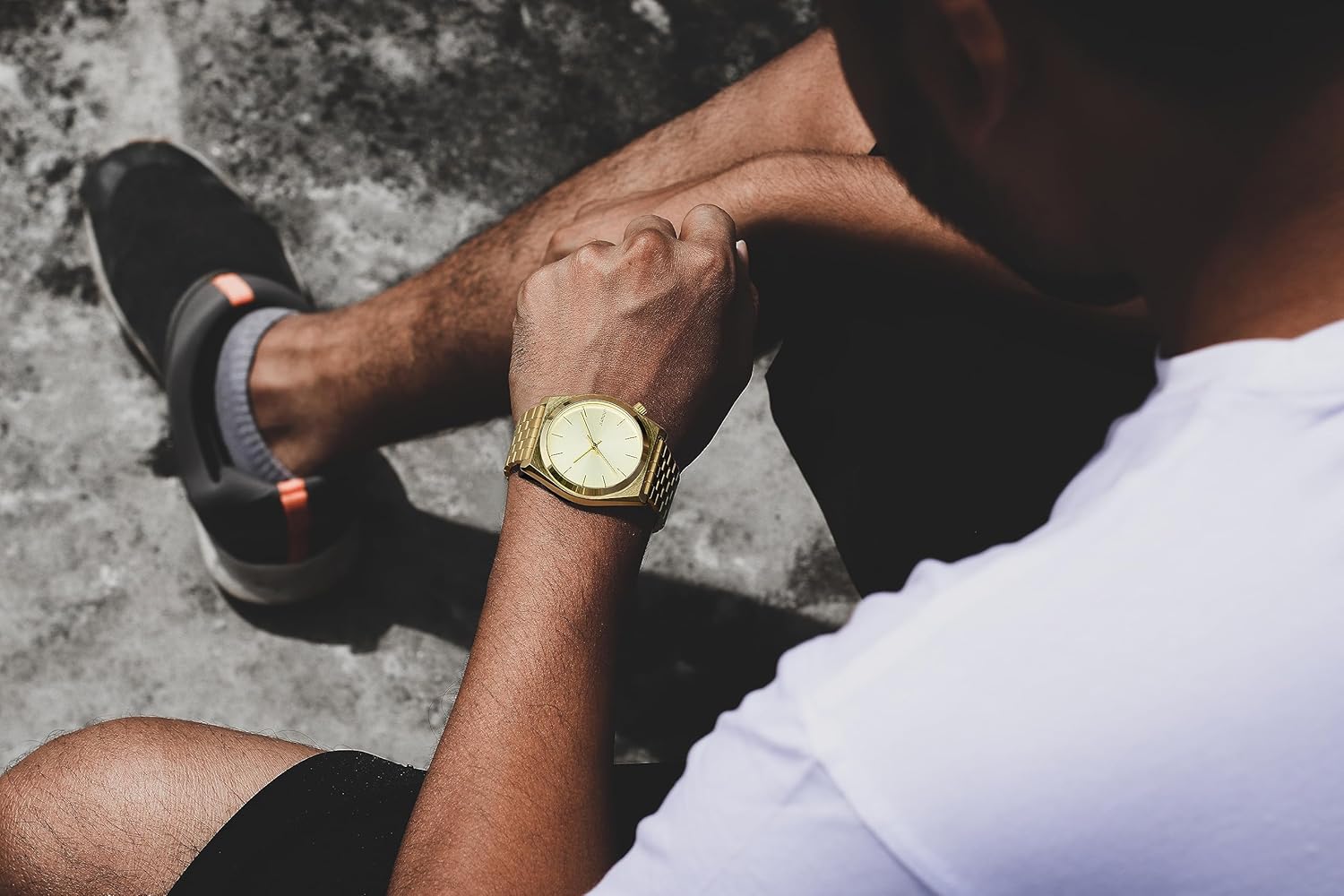 JIANDUN Fashion Business Mens Black Watches Simple Waterproof Stainless Steel Strap - Image 5