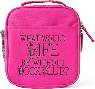 CafePress Book Club Quote Lunchbox Reusable Lunch Box