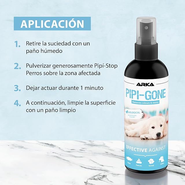 Foto 7 de 7 de ARKA Eliminador de orina para Perro - Spray Pipi-Stop 100 ml