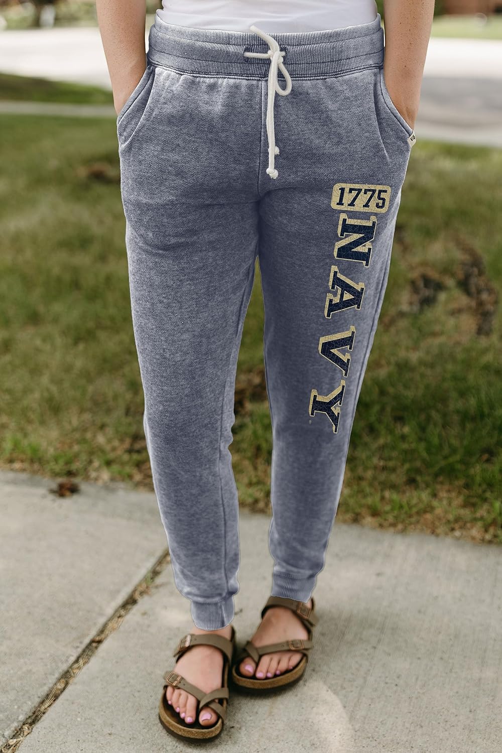 Blue 84 NCAA Womens NCAA Officially Licensed Women's Jogger Sweatpants Burnout