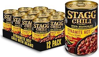Stagg Dynamite Chili with Beans, 15 Ounce (Pack of 12)