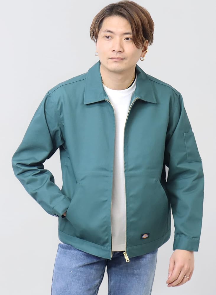 美品 Dickies アイゼンハワージャケット カバーオール ワークジャケット Dickies カバーオール 「Dickies」J15MODEL中綿キルト/デニム