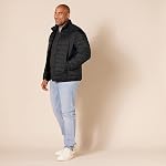 Amazon Essentials Mens Packable Lightweight Water-Resistant Puffer Jacket (Available in Big & Tall)