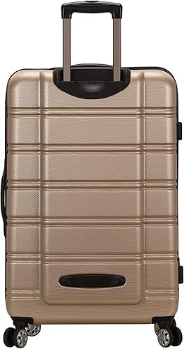 Miniatura 3 de Rockland - Equipaje Melbourne rígido y expandible de ruedas giratorias Champán F160-CHAMPAGNE