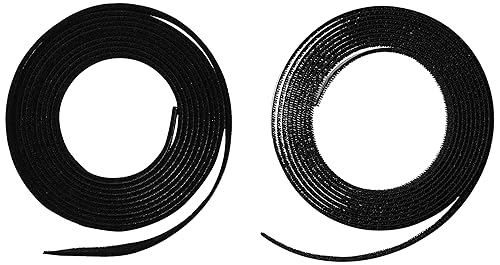 Miniatura 4 de 3M Cierre de gancho/bucle TB3571/TB3572, negro, 1 in x 10 ft