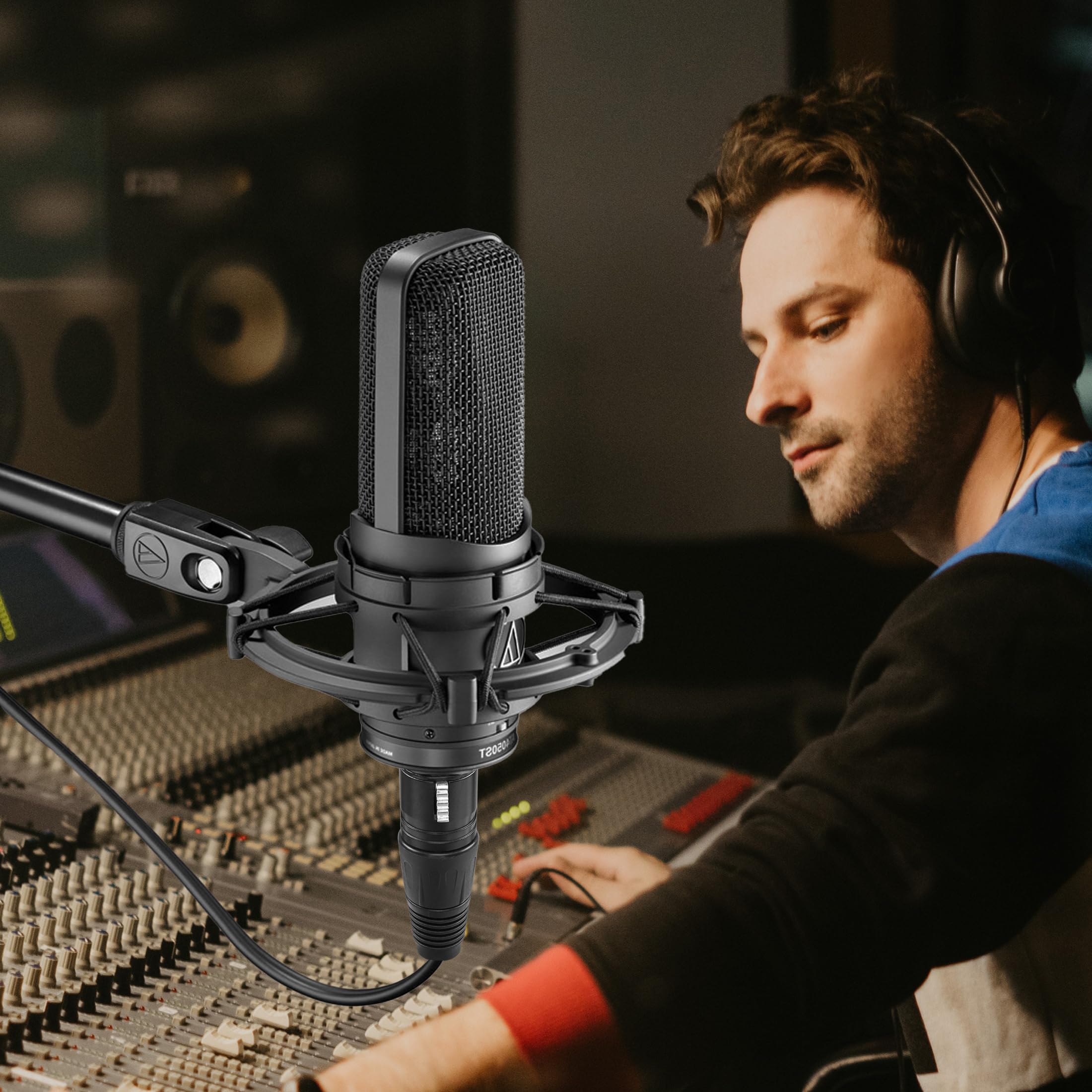 YACSEJAO Kabel mikrofonowy XLR kątowy 3FT - męski 90 stopni, żeńskie złącze 3Pin do głośników, interfejsu audio lub miksera
