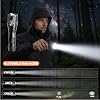 Bluefox Powerful LED Flashlight, 10W Ultra Bright Light, 5 different Modes, Zoom Feature, Durable Aluminum Body [Energy Grade A+++]