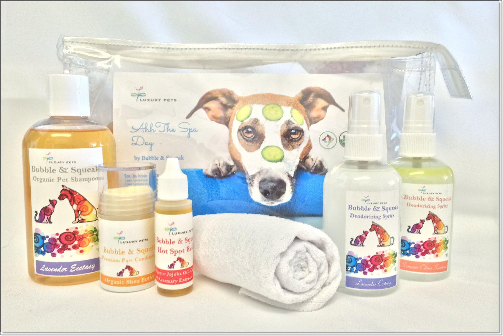 Bubble & Squeak Spa Day Travel Pack