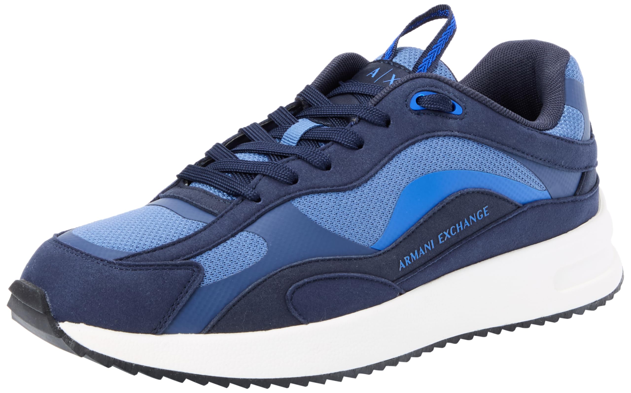 Armani Exchange Hombre Azul Marino Zapatillas Para Dusseldorf, 40 Eu