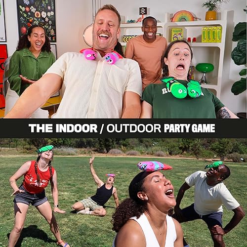 Miniatura 3 de Fish Fight - El juego de fiesta de flopping y plopping para familias de todas las edades  Juego de patio al aire libre para fiestas en el jardín,