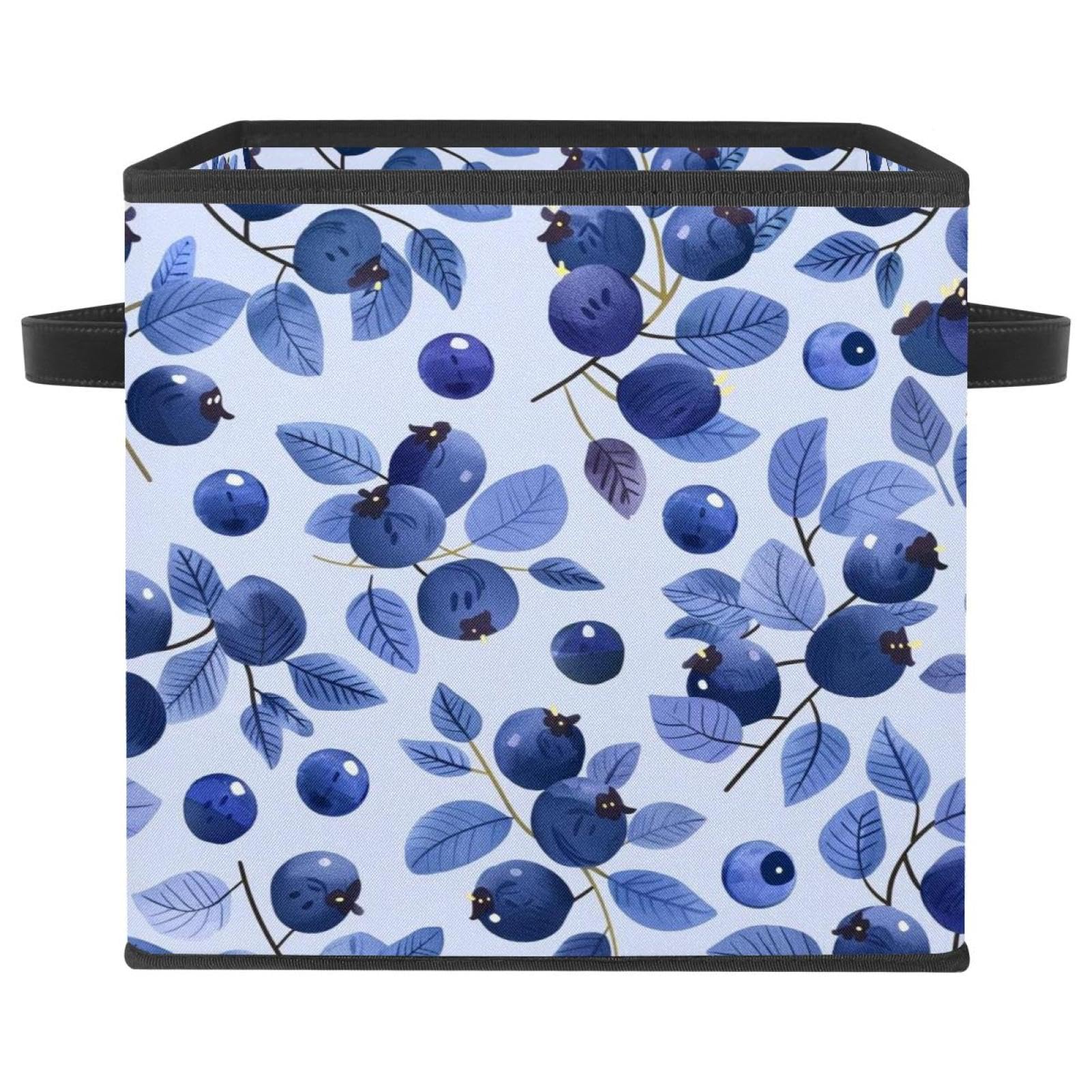 Panier de rangement en tissu Oxford pour organiser vos étagères de dressing