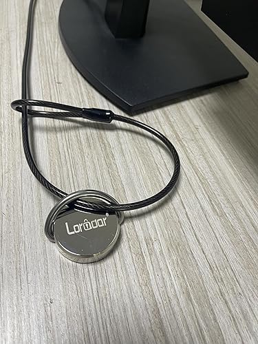 Miniatura 5 de Placa base de anclaje de seguridad de acero inoxidable, anclaje de montaje de escritorio para cerraduras de cable (paquete de 2) Paquete de 2,Níquel