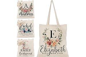 Personalized Floral Tote Bags: A Custom Canvas of Memories