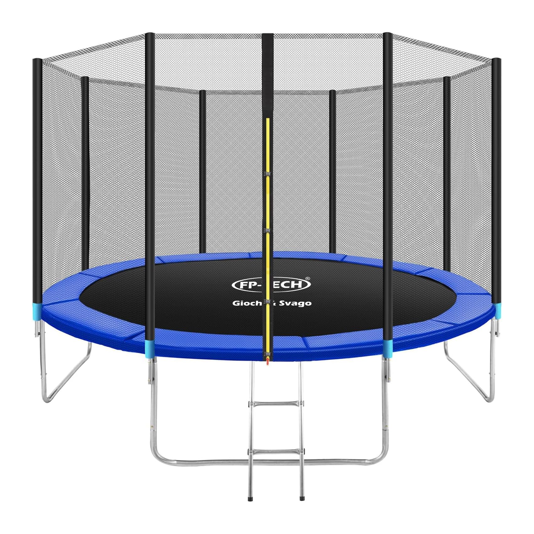 TRAMPOLINO ELASTICO DA GIARDINO TAPPETO ELASTICO ESTERNO SPORT RETE (305cm - 10FT)