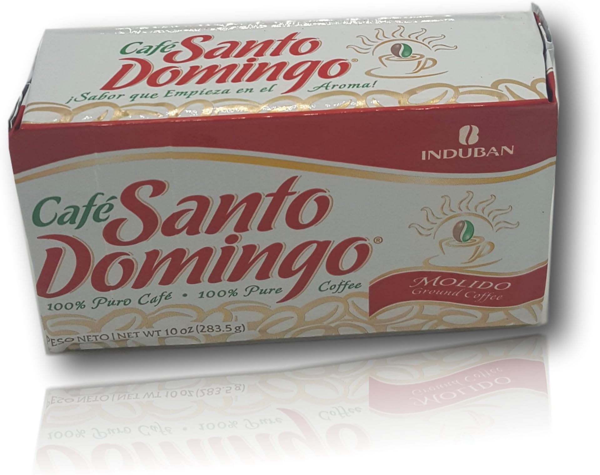 Amazon.com: Cafe Santo Domingo Espresso - Café molido de 10 onzas ...