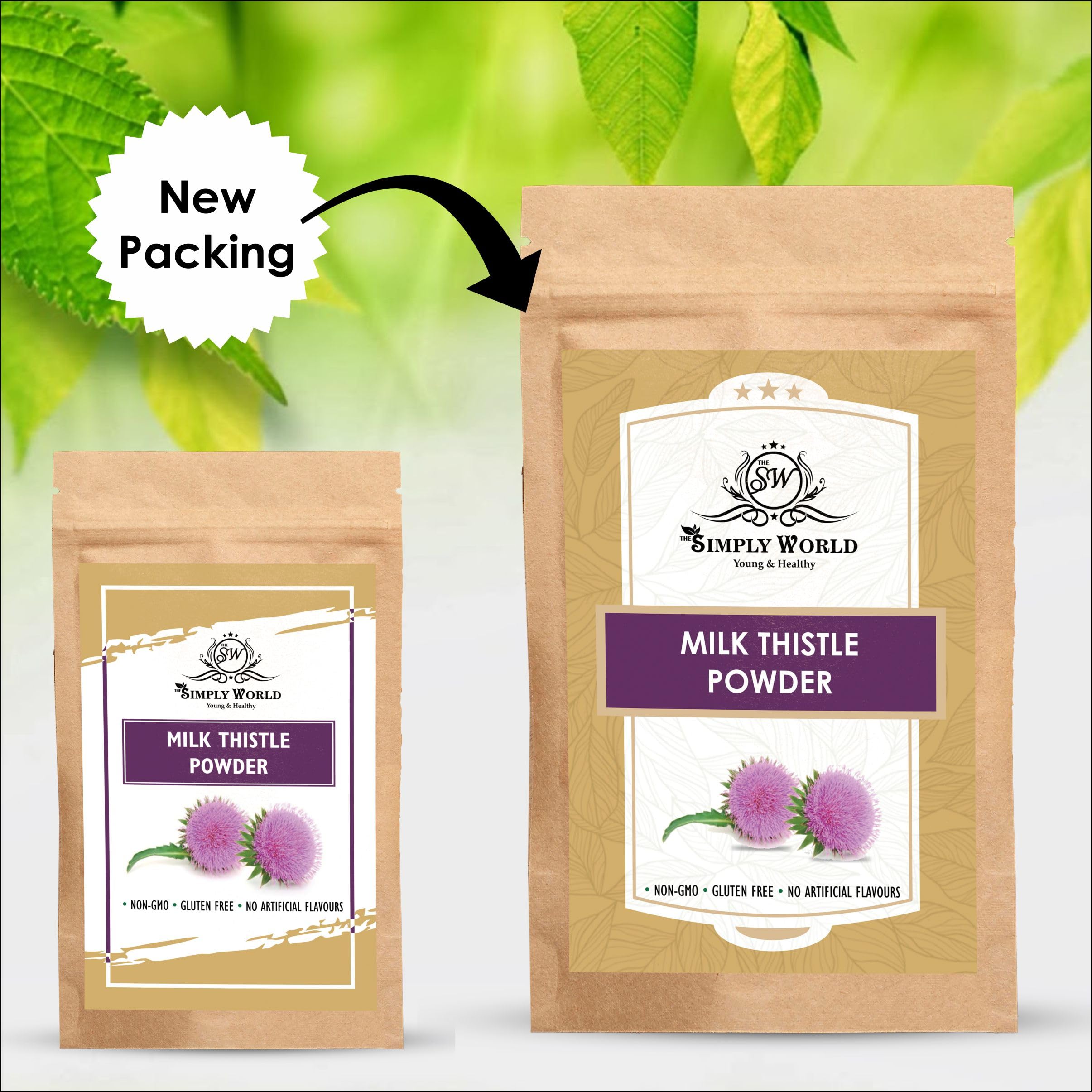 Pure & Natural Milk Thistle Seeds Powder(100 GM) for Boosting Liver Health and Lowering Cholesterol | Wellness Drink — Amazon image 7