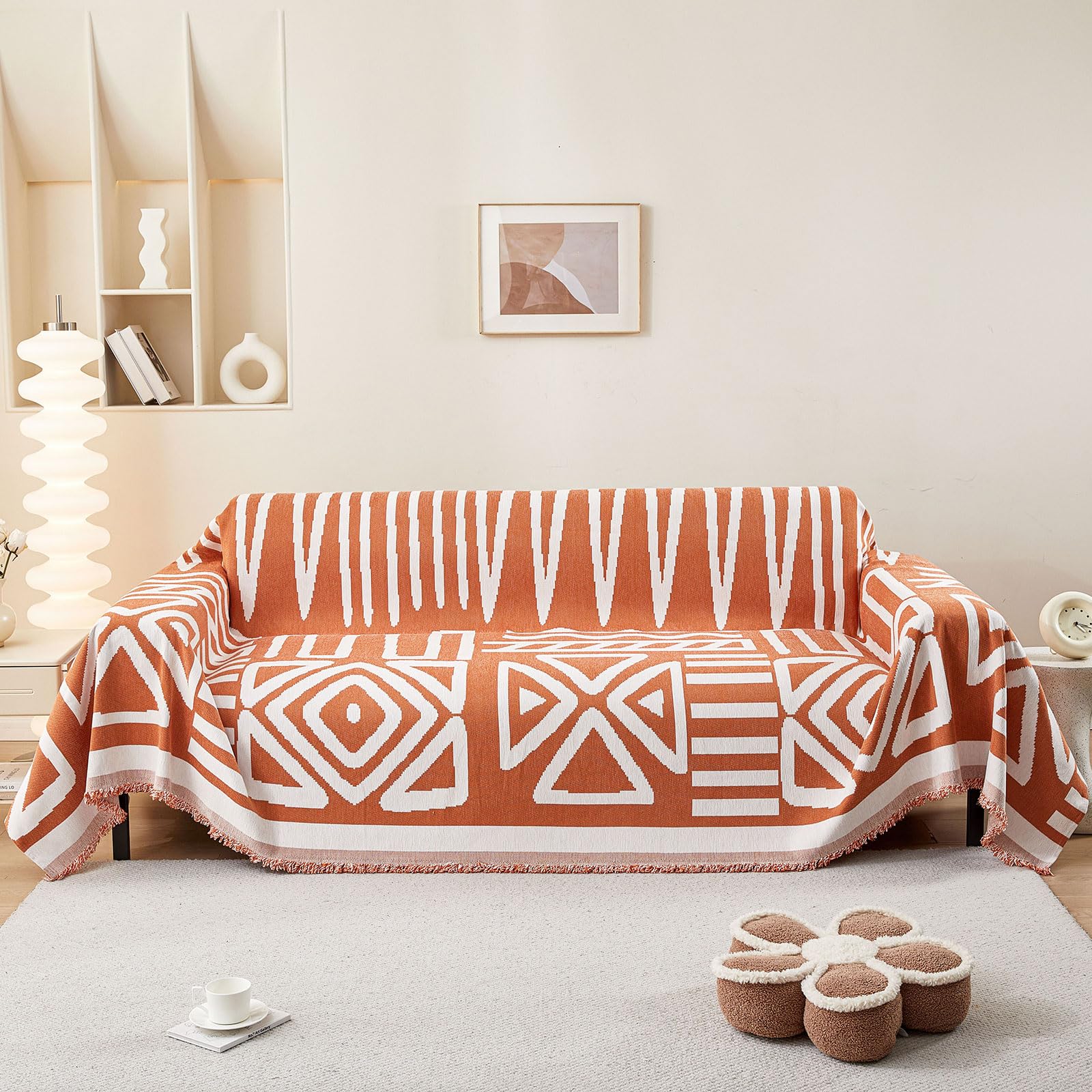 Fundas Sofa Cubre Sofa, Chenilla con Doble Cara Funda de Sofa 2 3 4 Plazas Chaise Long, Protector de Muebles para Perros, Antideslizante Antimanchas Protector Sofa para Gatos Arañazo y Perros Mascotas