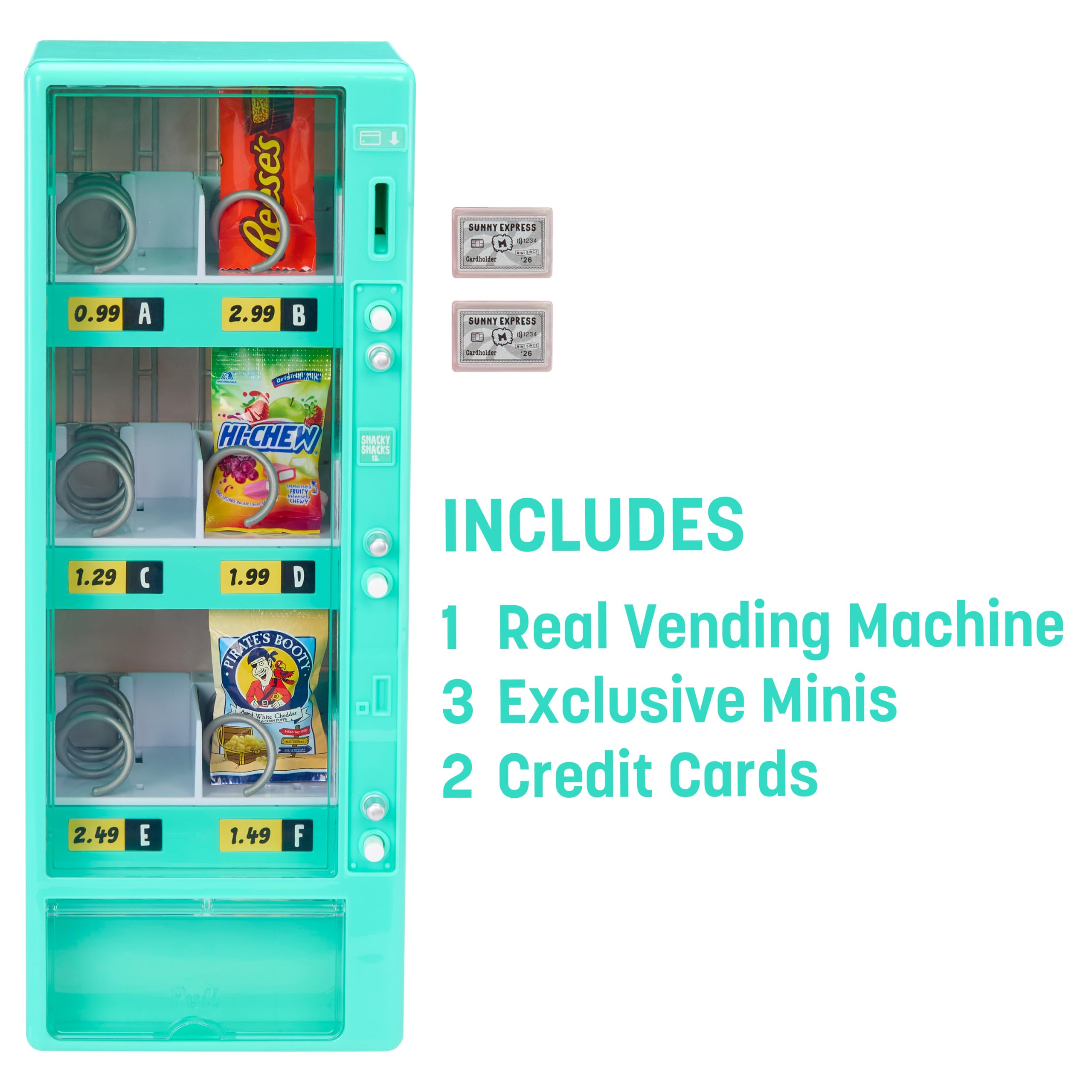 Amazon.co.jp: MGAのMiniverse リアルブランド自動販売機 (ティール