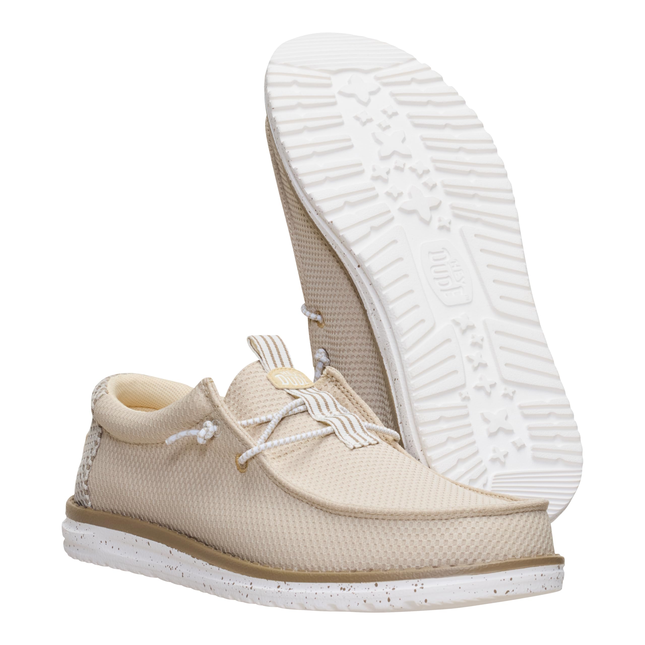 HEYDUDE Mocasines para Hombre Wally Mesh Neutrals 45301