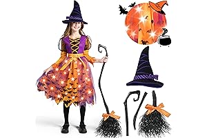 Spooktacular Creations Witch Tutu Costume for Girls