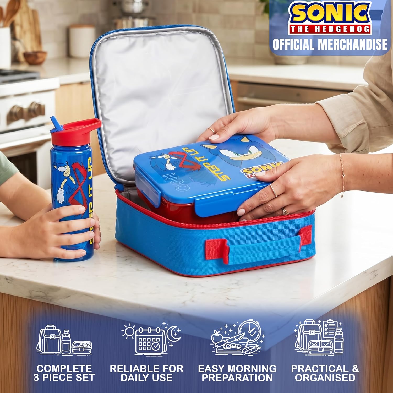 Get Trend Sonic Hedgehog Kids Insulated
