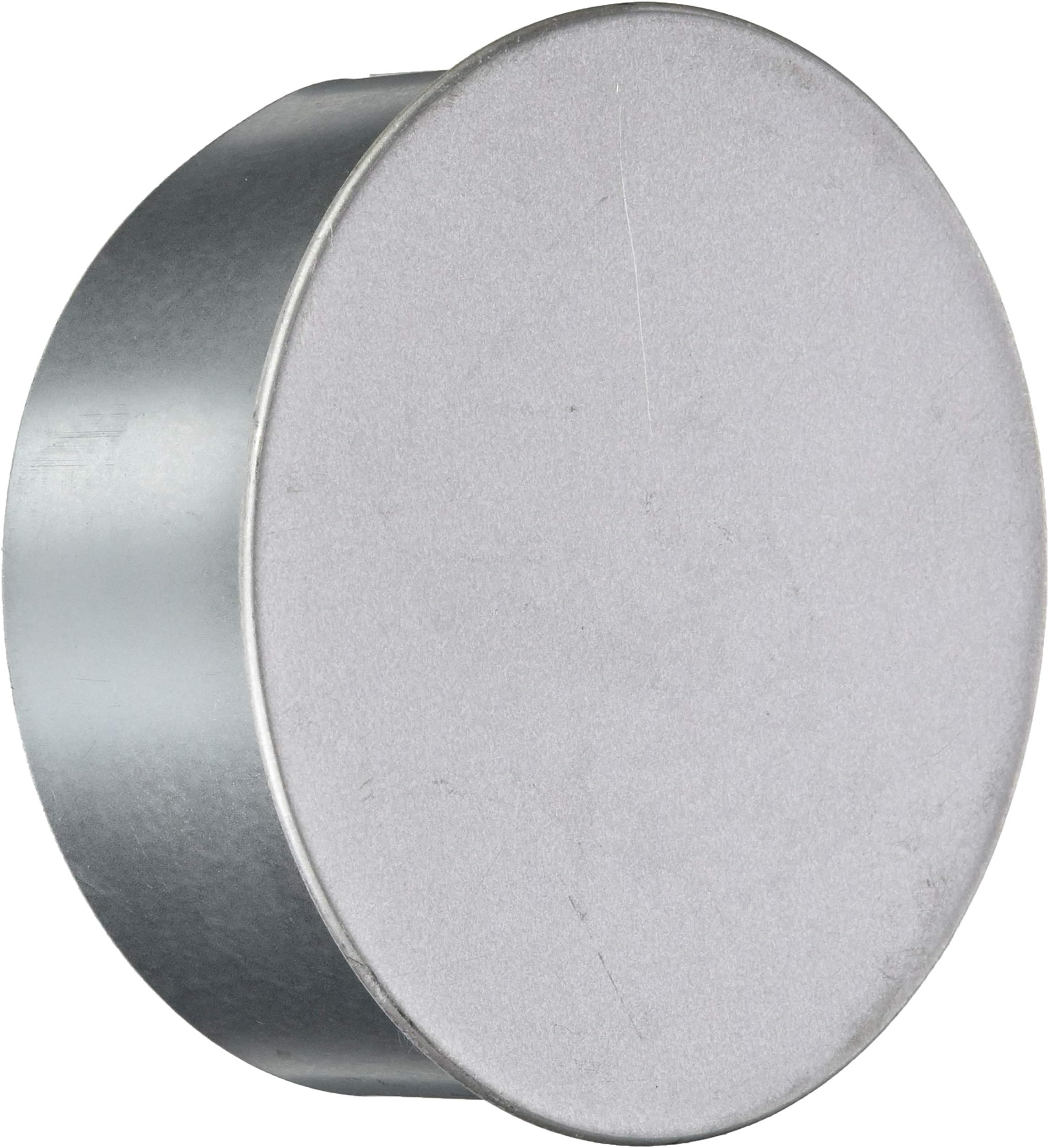 FIREFIXA130/K FAL Stove Pipe Capsule/Wall Lining Lid, Diameter 130 mm for 0.6 mm Thick Stove Pipes, Silver