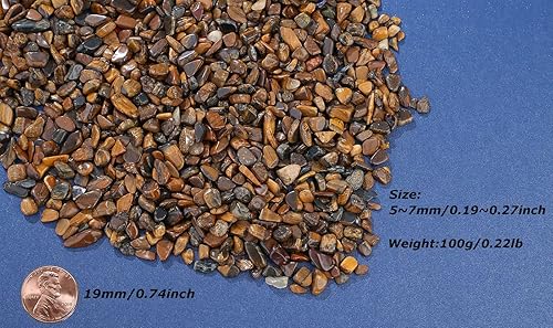 Miniatura 8 de Virutas de cristal de piedra triturada de aventurina verde, piedras preciosas naturales curativas cristales de reiki, mini jarrón de cuarzo, relleno