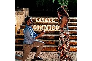 Casate Conmigo Marquee Letters: Light Up Love in Spanish