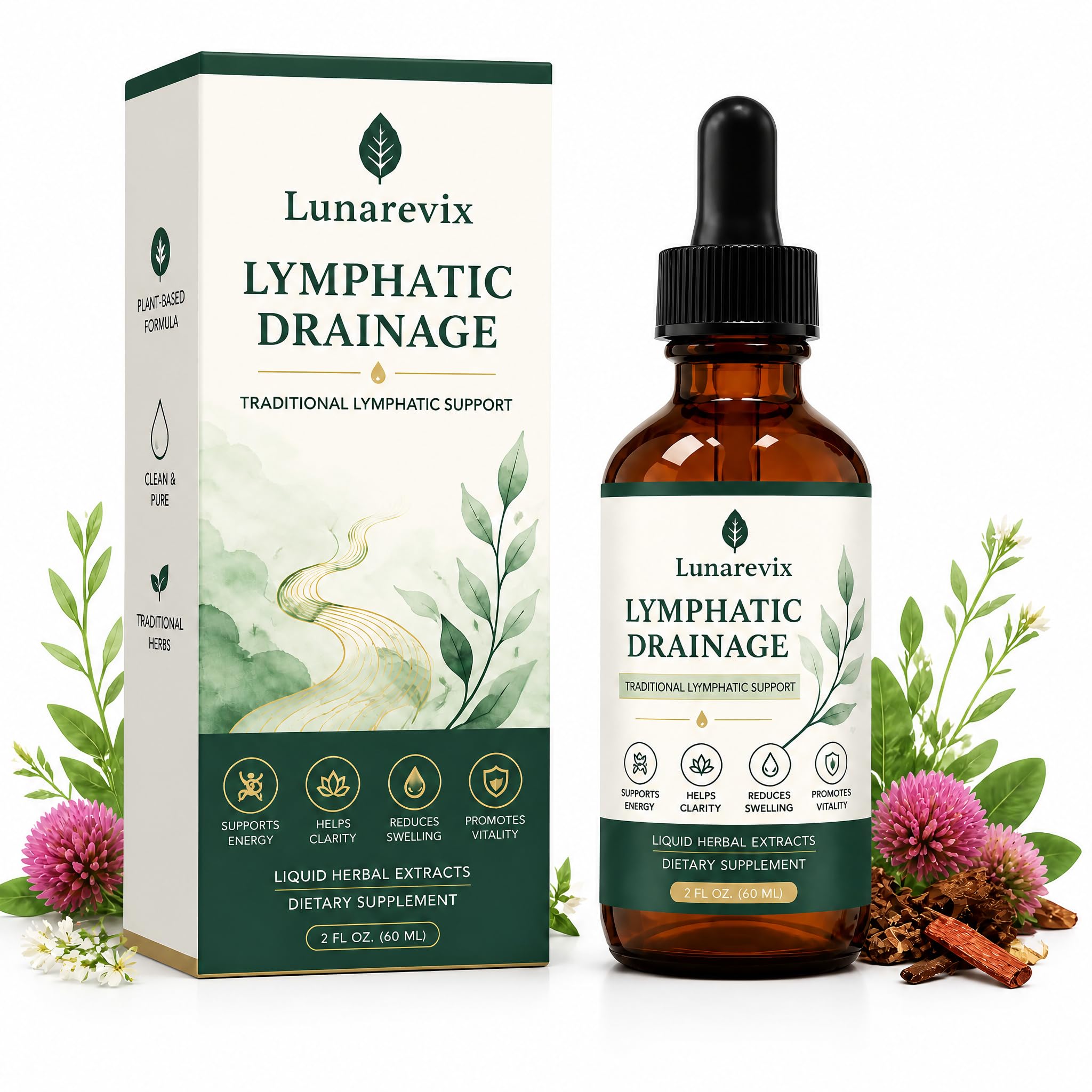 Lymphatic Drainage Drops – Relieve Bloating & Stubborn Puffiness