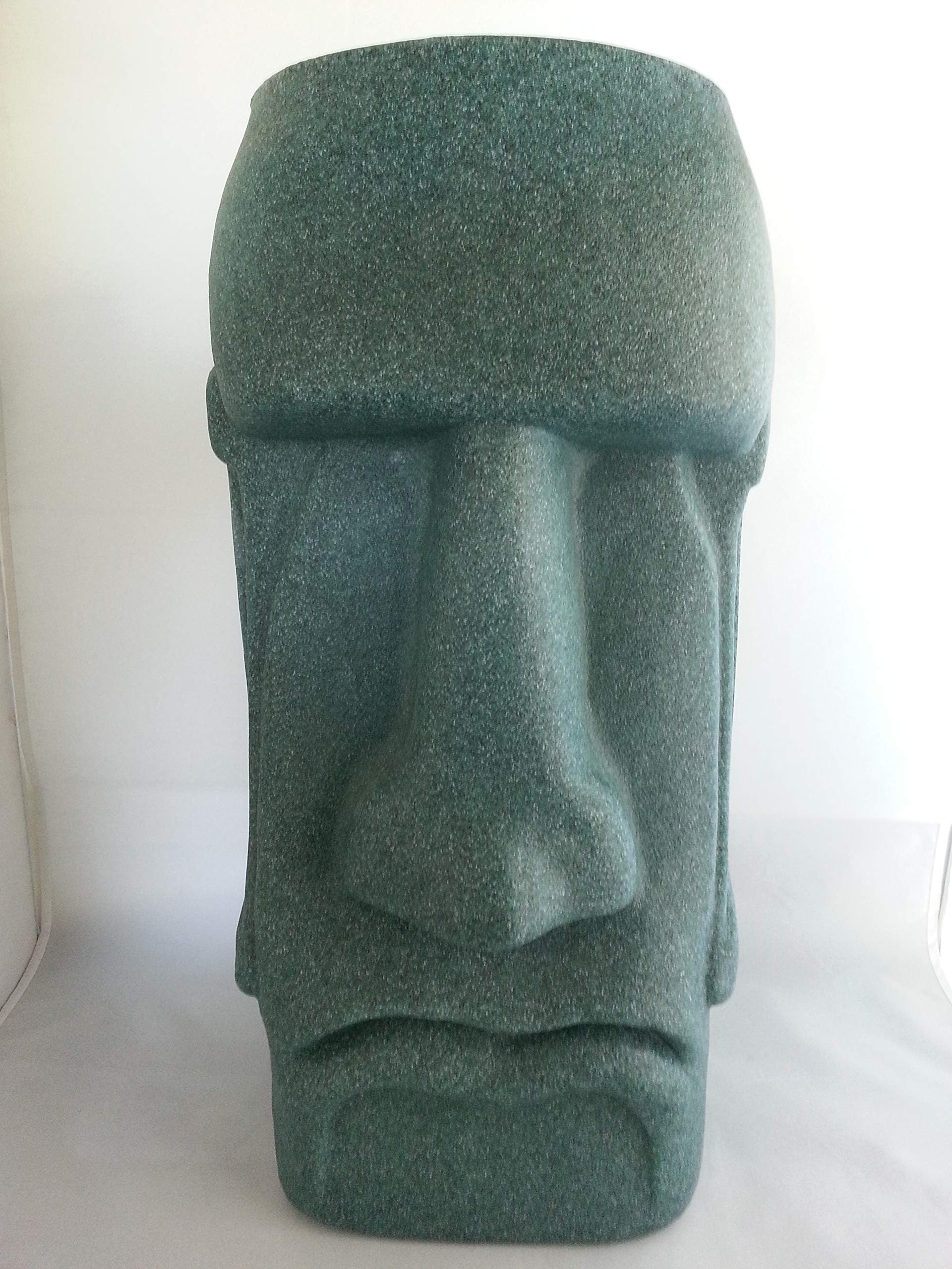 Easter Island (Rapa NUI Moai) Planter (Granite Green)