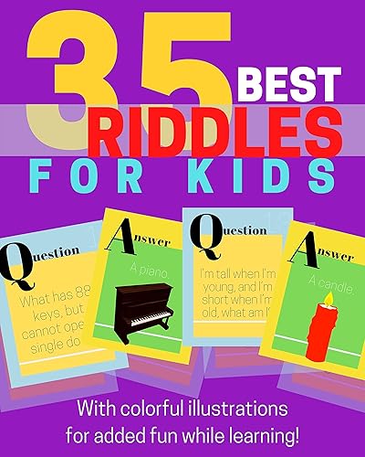 Riddles With Answers: Riddles For Kids Age 9-12 Picture Book: Questions And Answers For Creative Thinking (Riddles With Pictures, Riddles For Smart Kids)