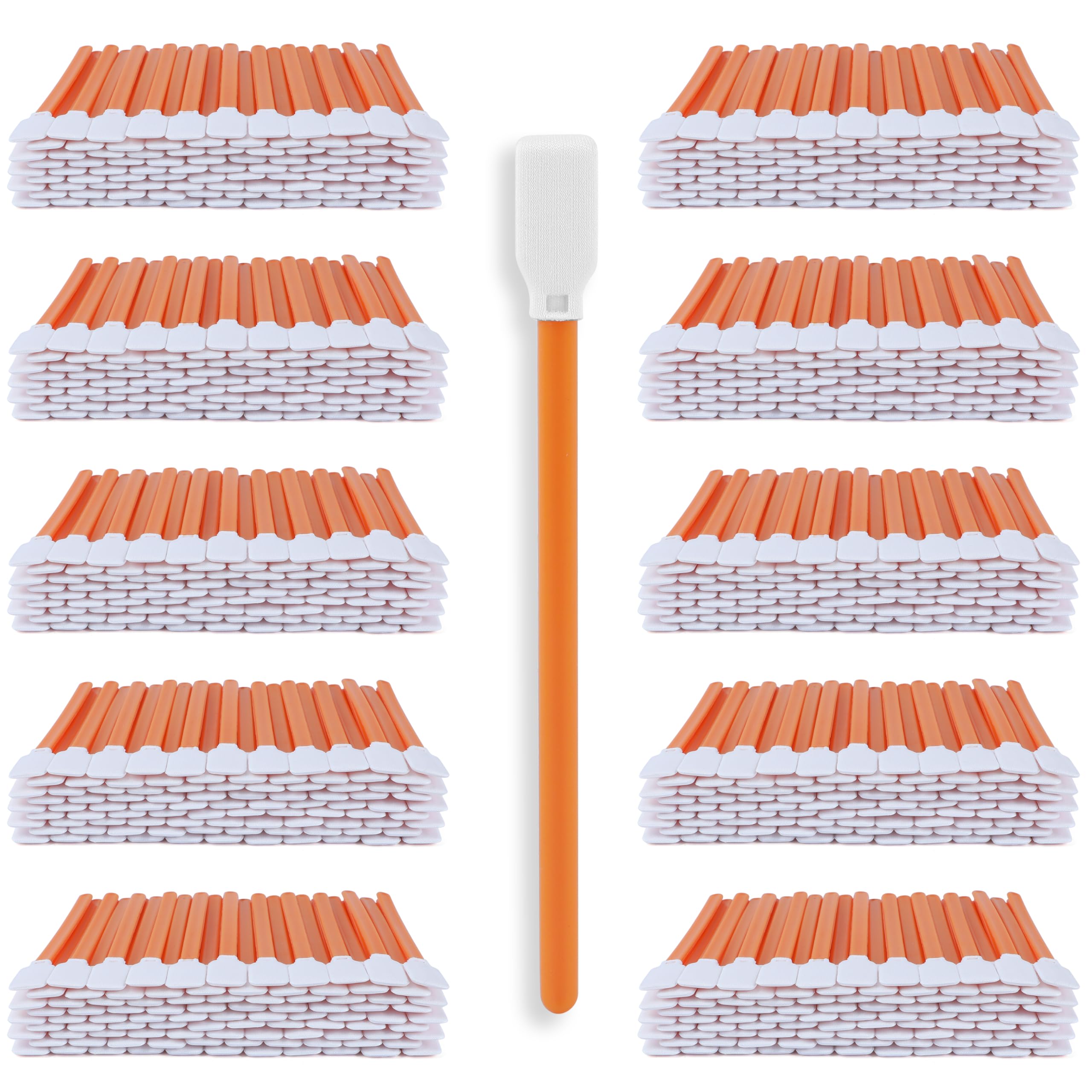 AAwipes 4.92" Wide Square Foam Swabs (200 pcs, Large Flat Square Foam Head 13.5 mm/0.53", Knitted Polyester, Black) Cleanroom Lint Free Wide Foam Cleaning Swabs (A5125BLK) — Amazon image 6