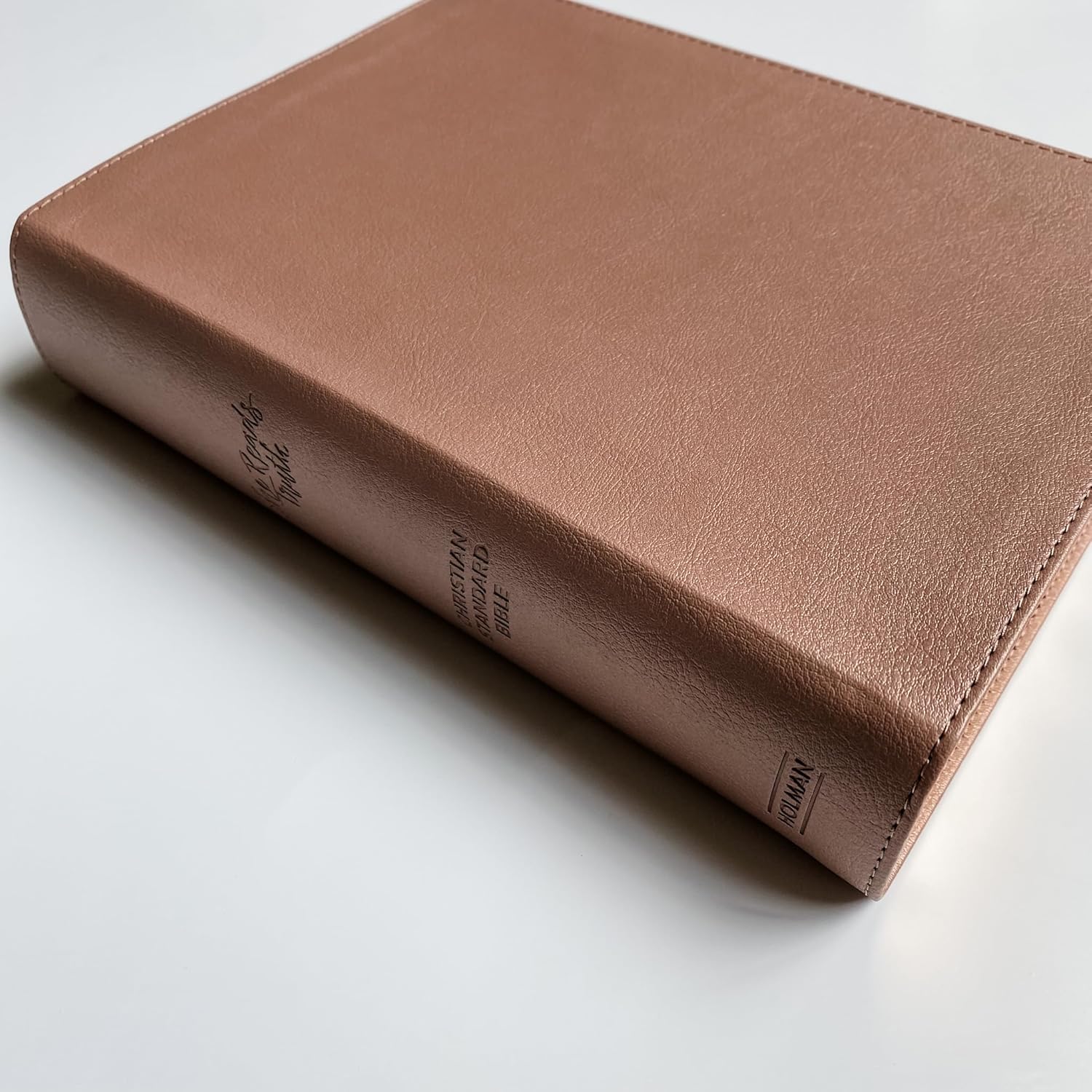 Personalized CSB She Reads Truth Bible, Rose Gold Color, Option to Customize with Hand Lettered Name, 9781535970990