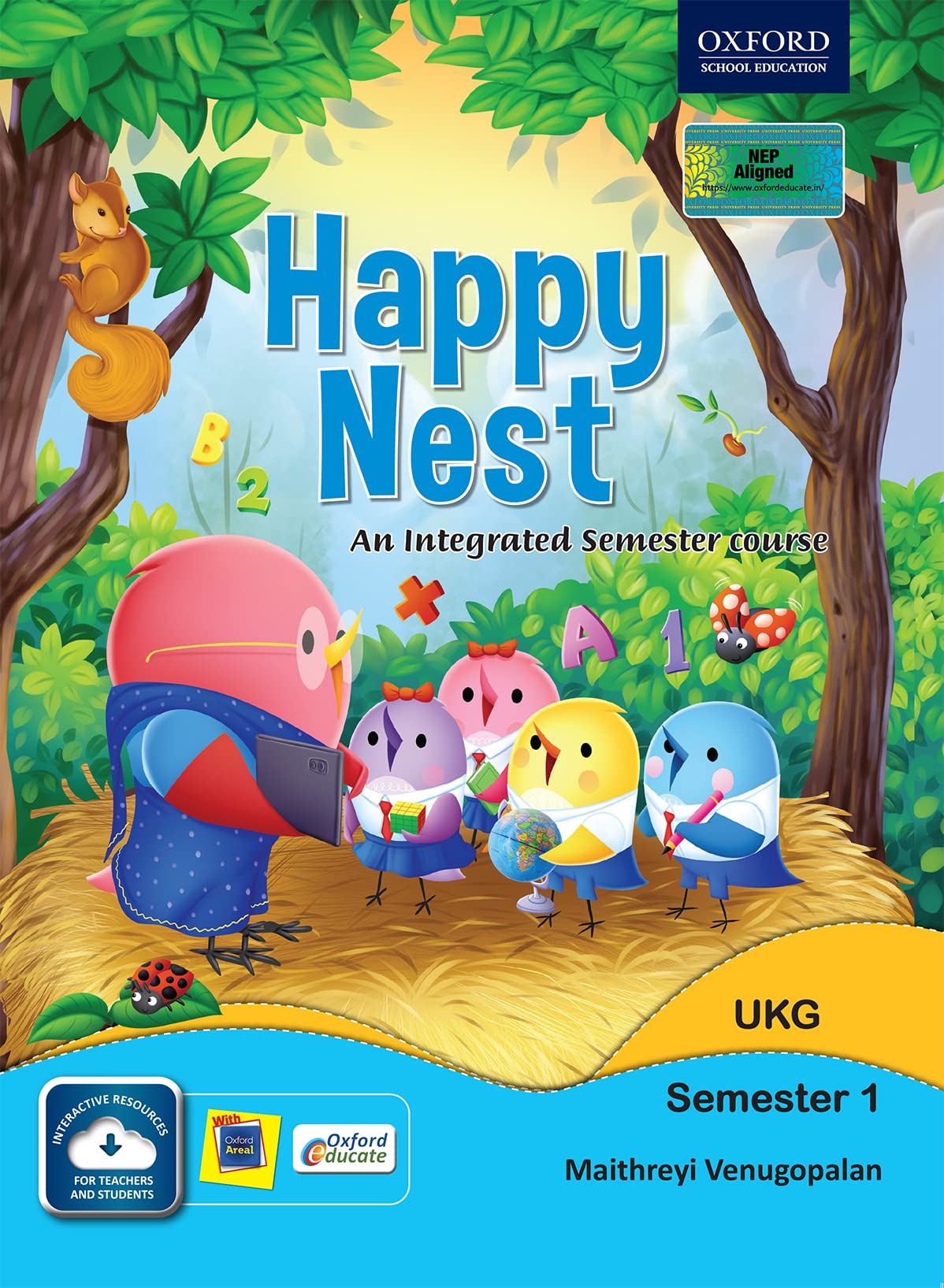 Happy Nest-An Integrated Semester Course For Class Ukg Semester 1