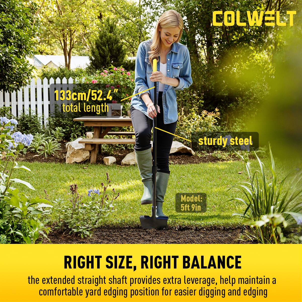 Colwelt Coupe-bordures à main