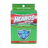 HEAROS Xtreme Protection Series Ear Plugs, Blue, 56 Pair