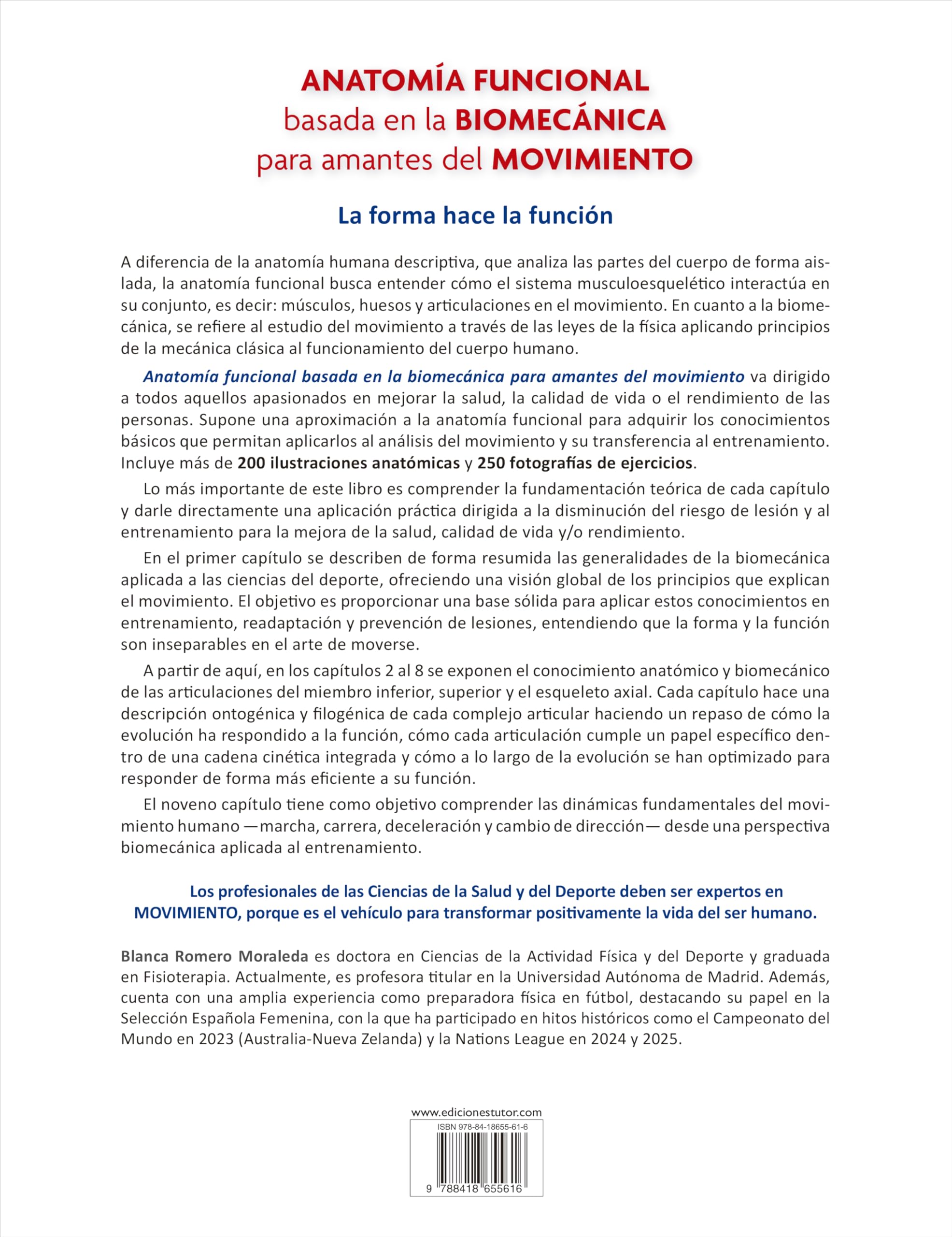 Anatomía funcional basada en la biomecánica para amantes del movimiento