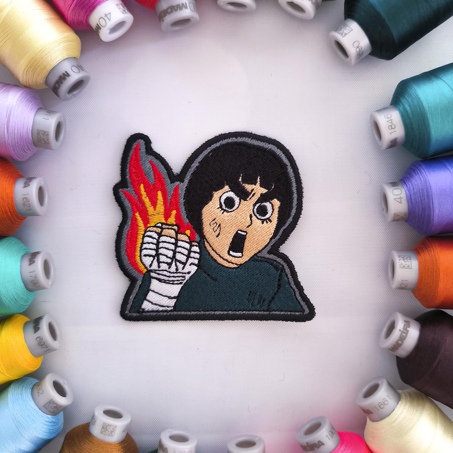 VALKYNEA Patch 100 % brodé Anime Fan Art/Attack Eren AOT Écusson Titan V2 / Patch EMBROIDERY (thermocollant/Iron On VALKYNEA Patch 100 % brodé Anime Fan Art/Attack Eren AOT Écusson Titan V2 / Patch EMBROIDERY (thermocollant/Iron On