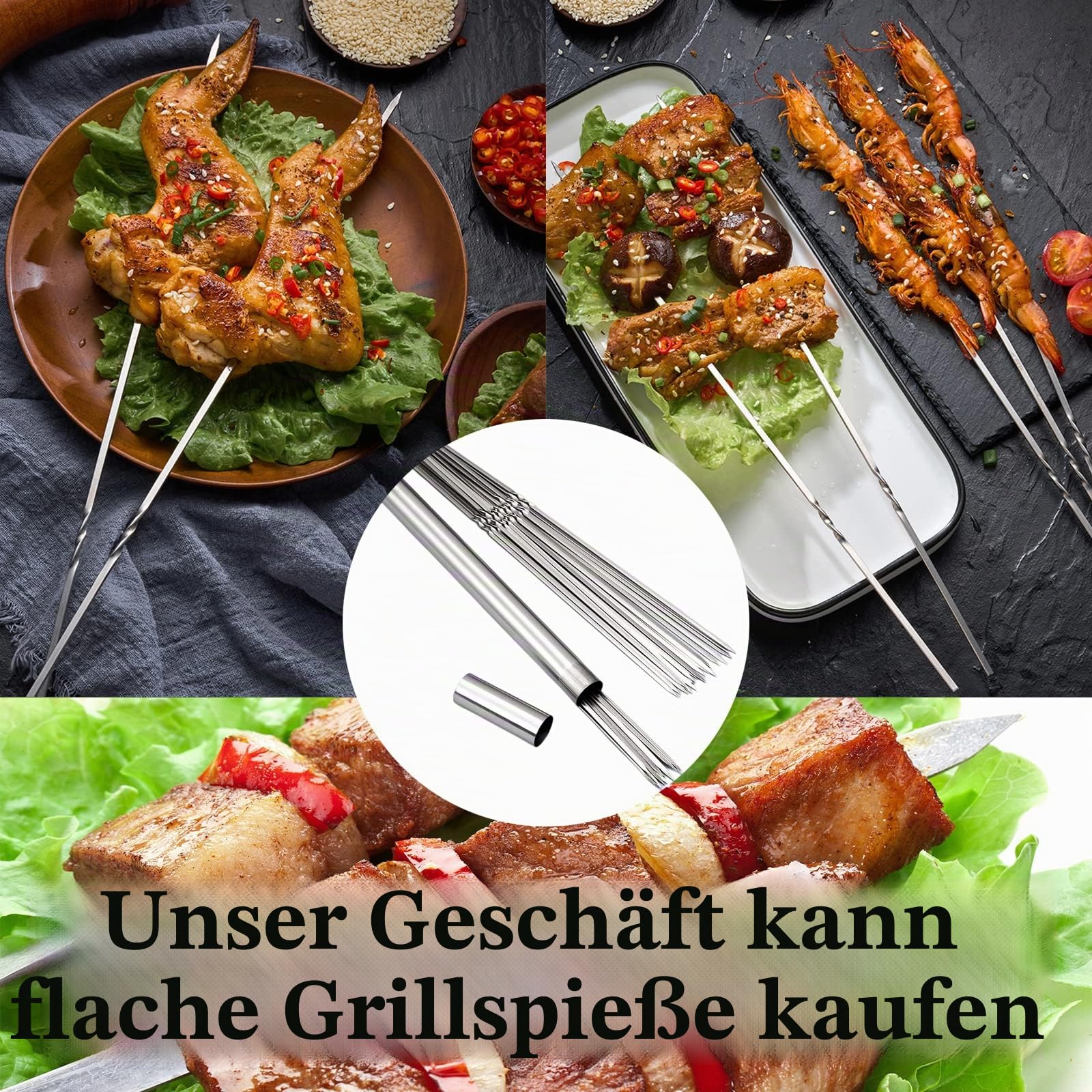 WILLBBQ Holzkohlegrill, tragbarer Outdoor-Grill mit zwei Lüftungsschlitzen