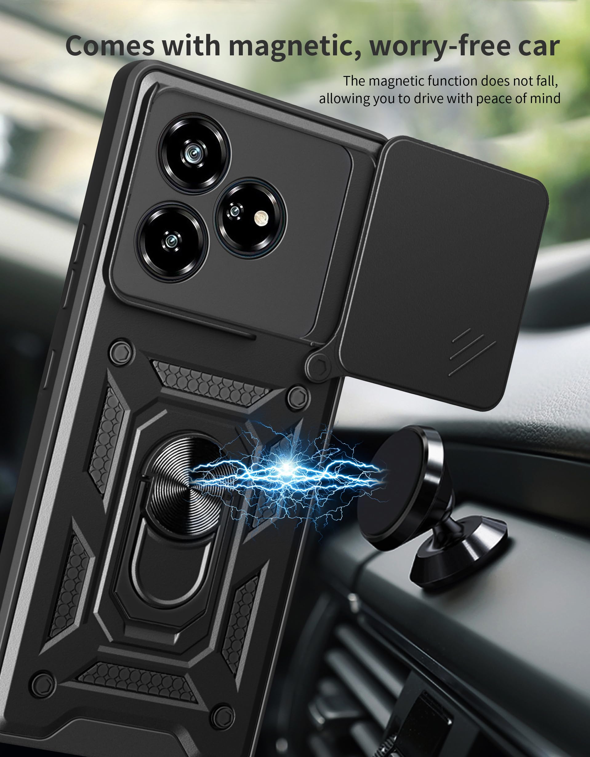 ESTH® Coque Pour ZTE Axon 60 4G Avec Protection D'appareil