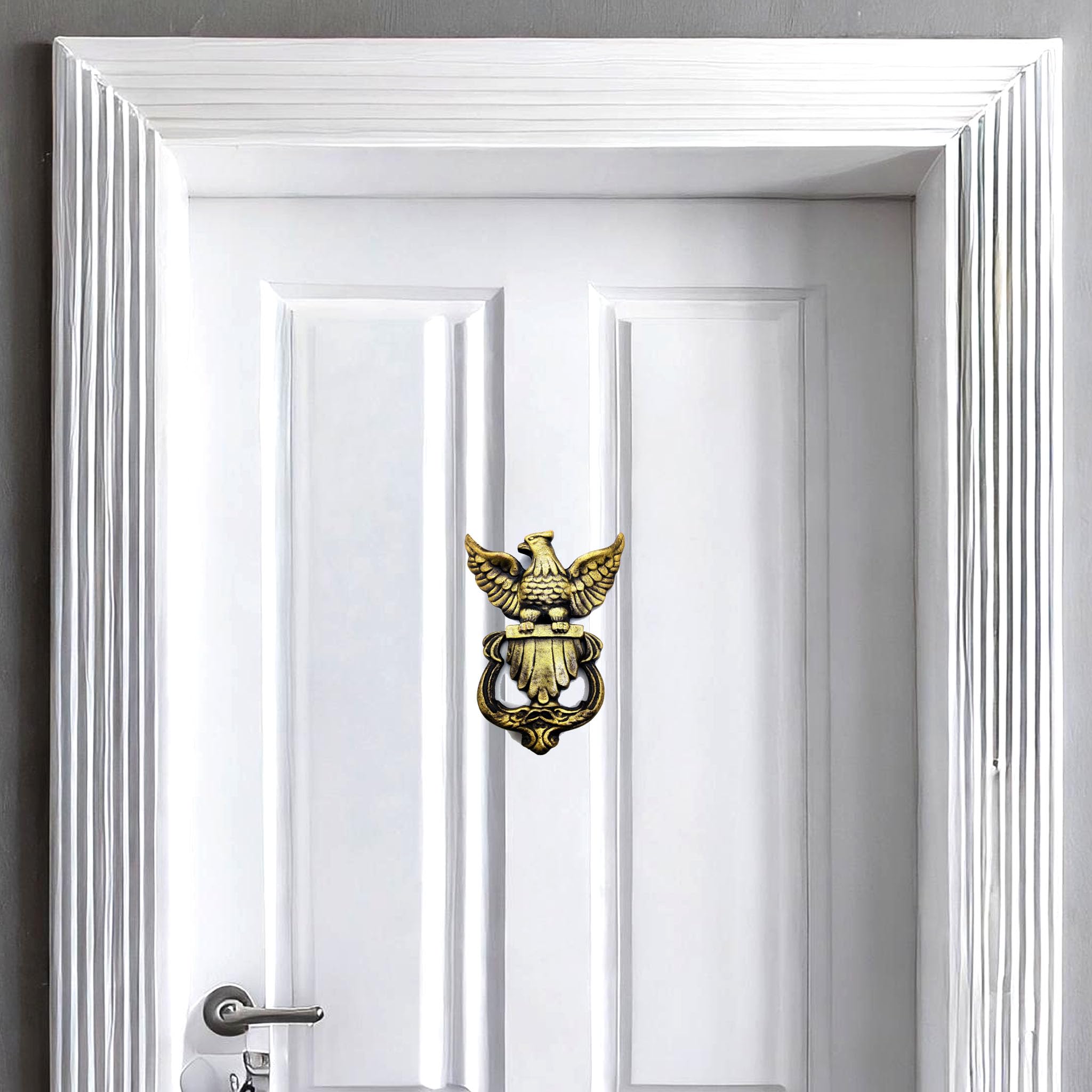 Peacock Shape Doorbell Antique Style Handcrafted Brass Home Decor Door Peacock Shape Doorbell Antique Style Handcrafted Brass Home Decor Door