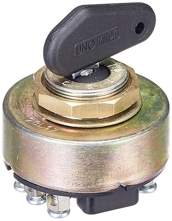 UNO MINDA IGN-7608 Ignition Starter Switch Without Wire with 2 Keys